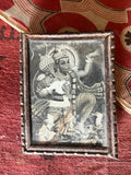 Tin framed Antique Devotional Print of Hanuman - IND 44