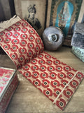 Antique Indian Merchant Ledger with Block-Printed Floral Cover  - IND 60