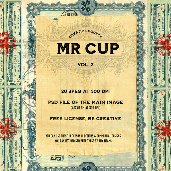 Mr Cup Creative Source . Vol 2 - MR CUP