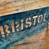 Copper stencil : BRISTOL