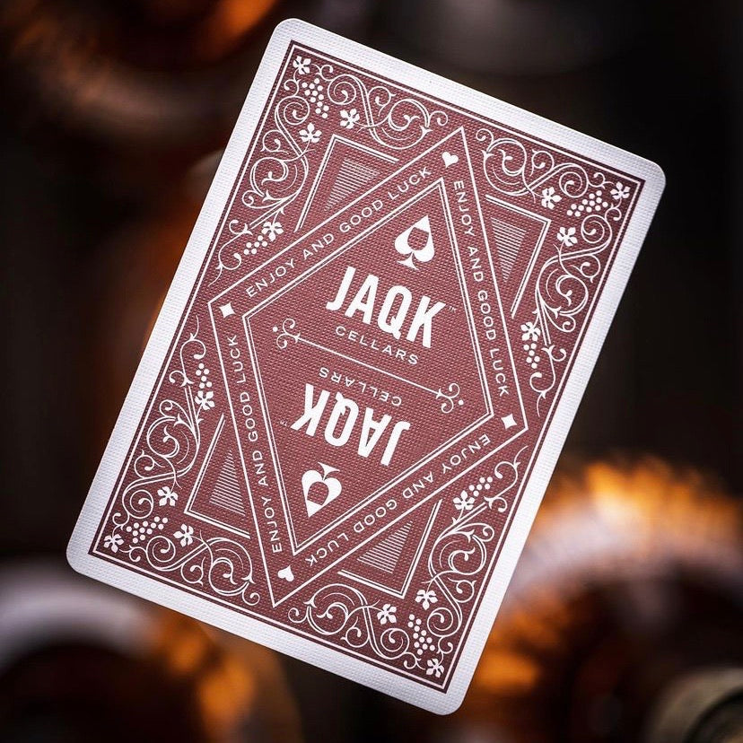 JAQK Rosé playing cards deck
